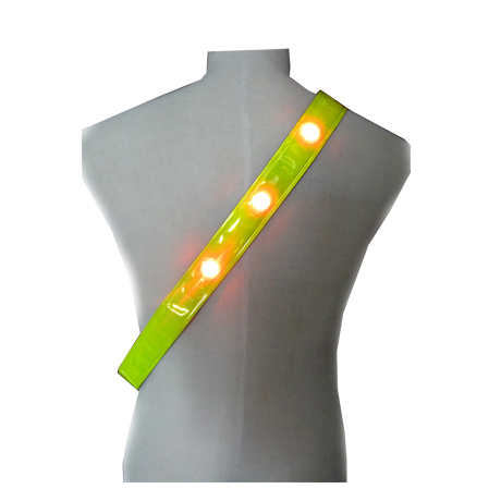 led reflective belt